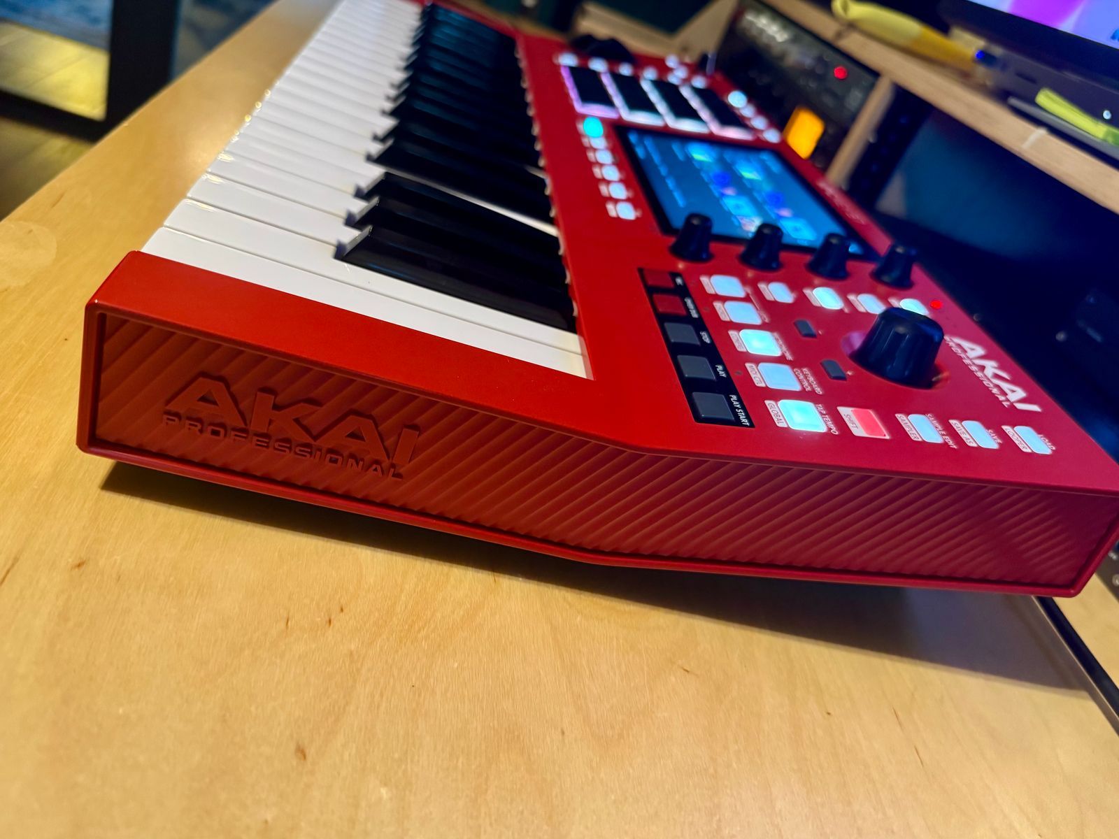 Akai MPC Key 37 Standalone Workstation Synthesizer 2024 - Present - Red - Image 9