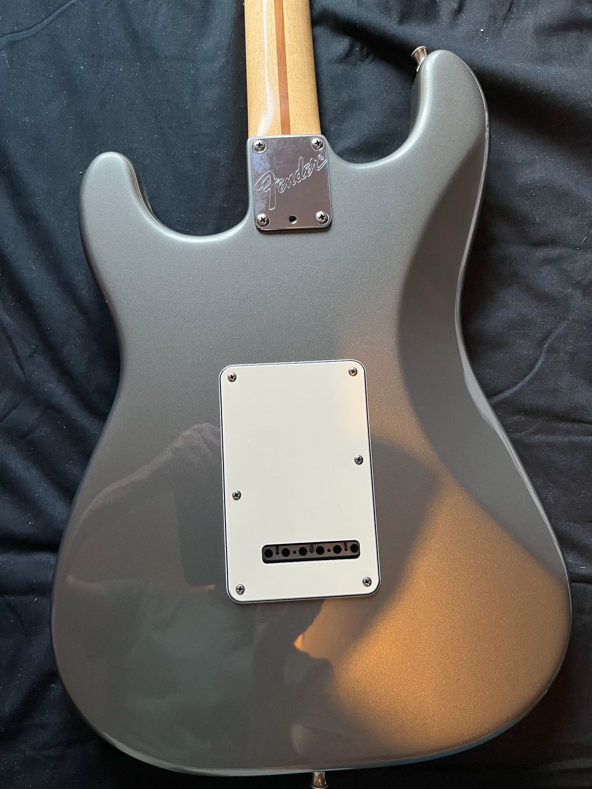 fender stratocaster deluxe strat plus 1990 - Pewter grey (original case candy) - Image 9