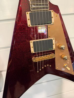 ESP LTD KH-V - Red Sparkle - Red Sparkle