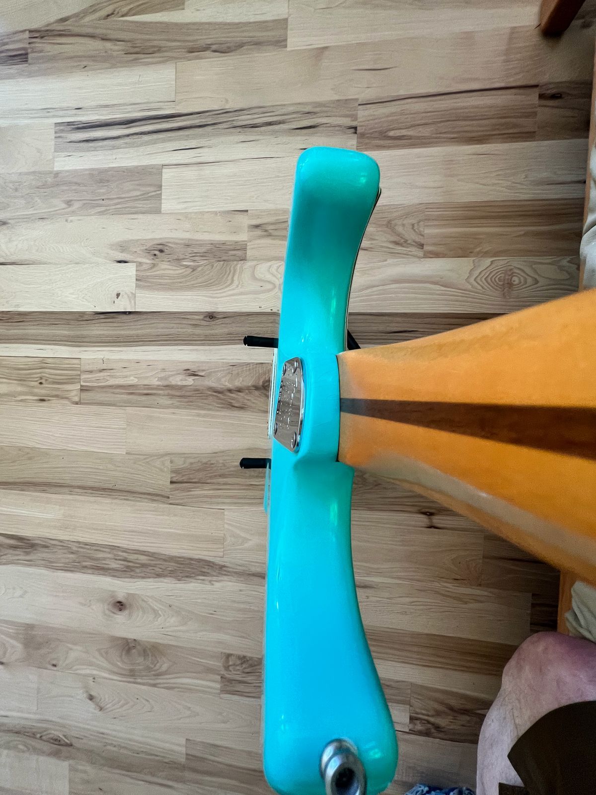 Fender American Ultra Luxe Vintage '60s Stratocaster HSS 2025 - Sea Foam Green (7.8 pounds) - Image 12