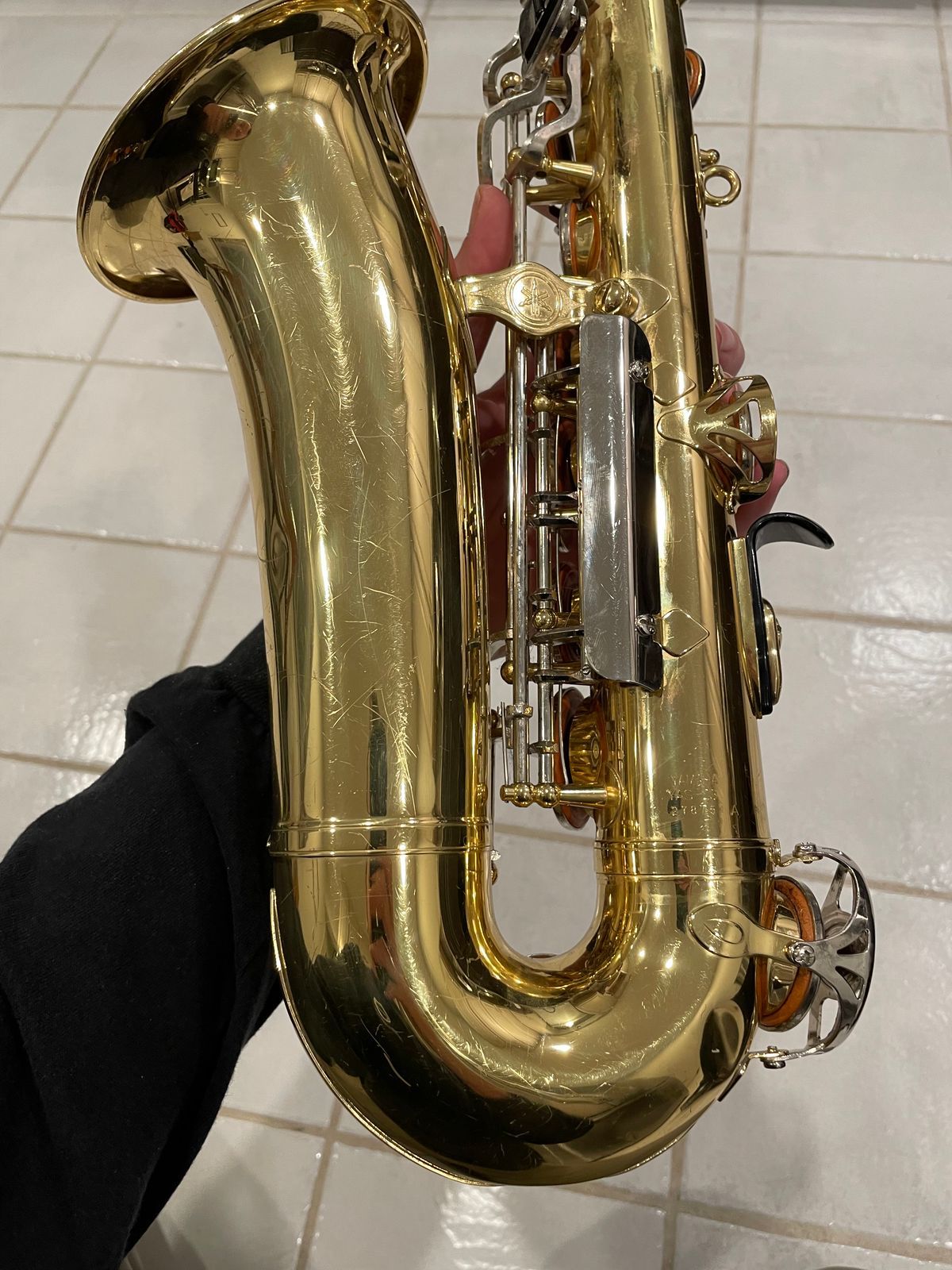 Yamaha YAS-23 Alto Saxophone 2000s - Brass (Ready to Play) - Image 6