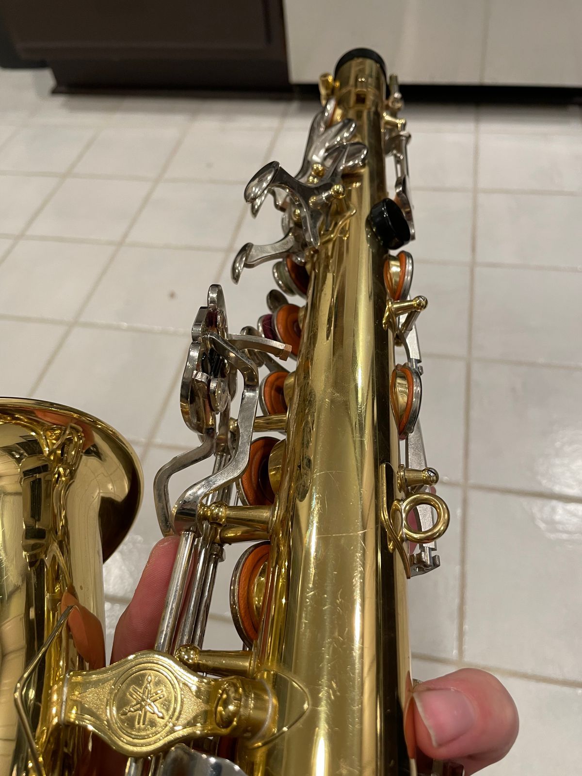 Yamaha YAS-23 Alto Saxophone 2000s - Brass (Ready to Play) - Image 9