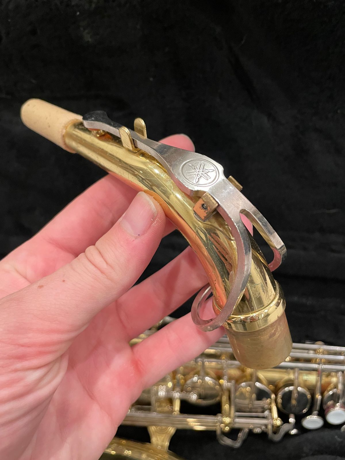 Yamaha YAS-23 Alto Saxophone 2000s - Brass (Ready to Play) - Image 10