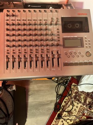 TASCAM Portastudio 488 8-Track Cassette Recorder 1990s Gray