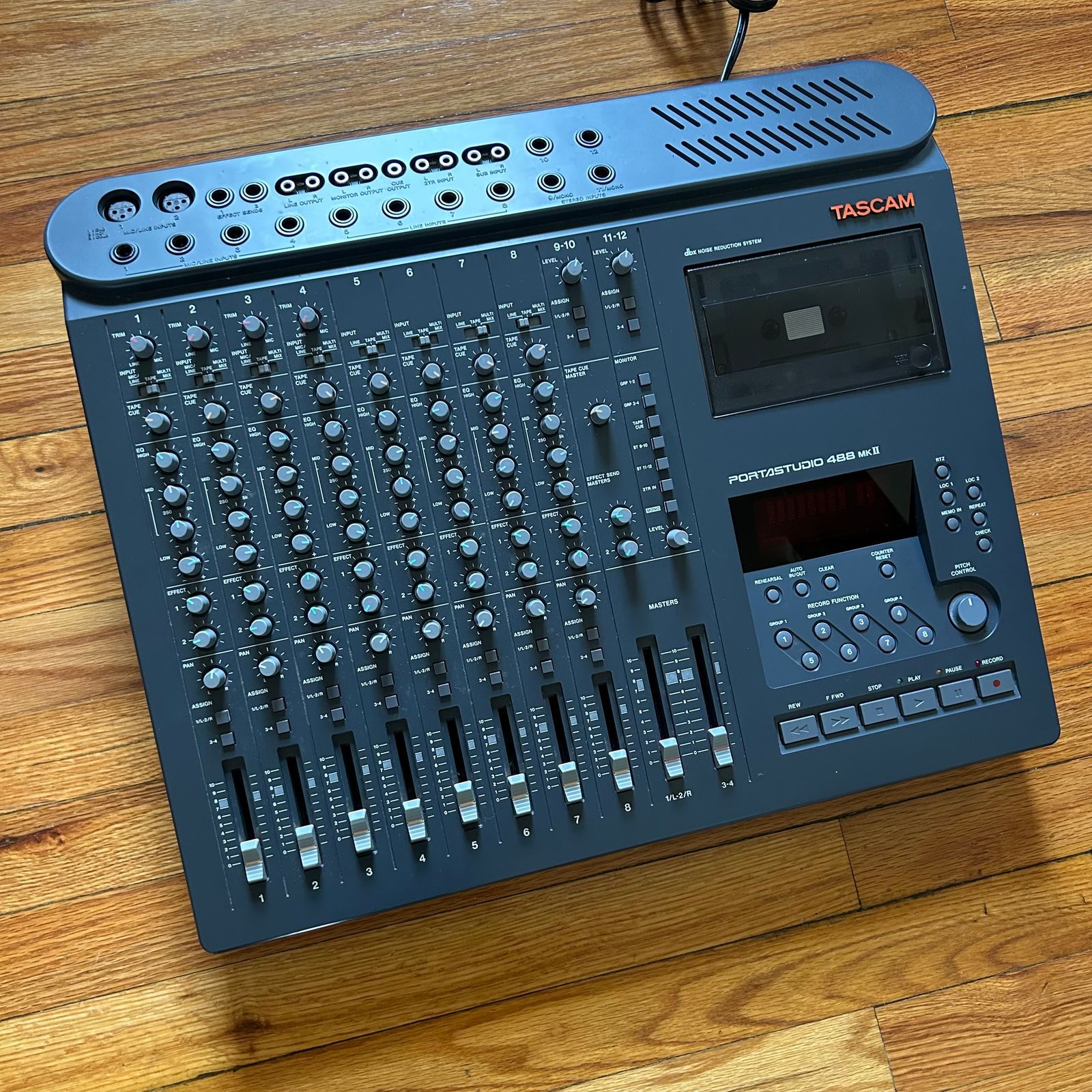 TASCAM Portastudio 488 MkII Cassette Recorder Museum Grade Example w/ Original Box Must See - Image 3
