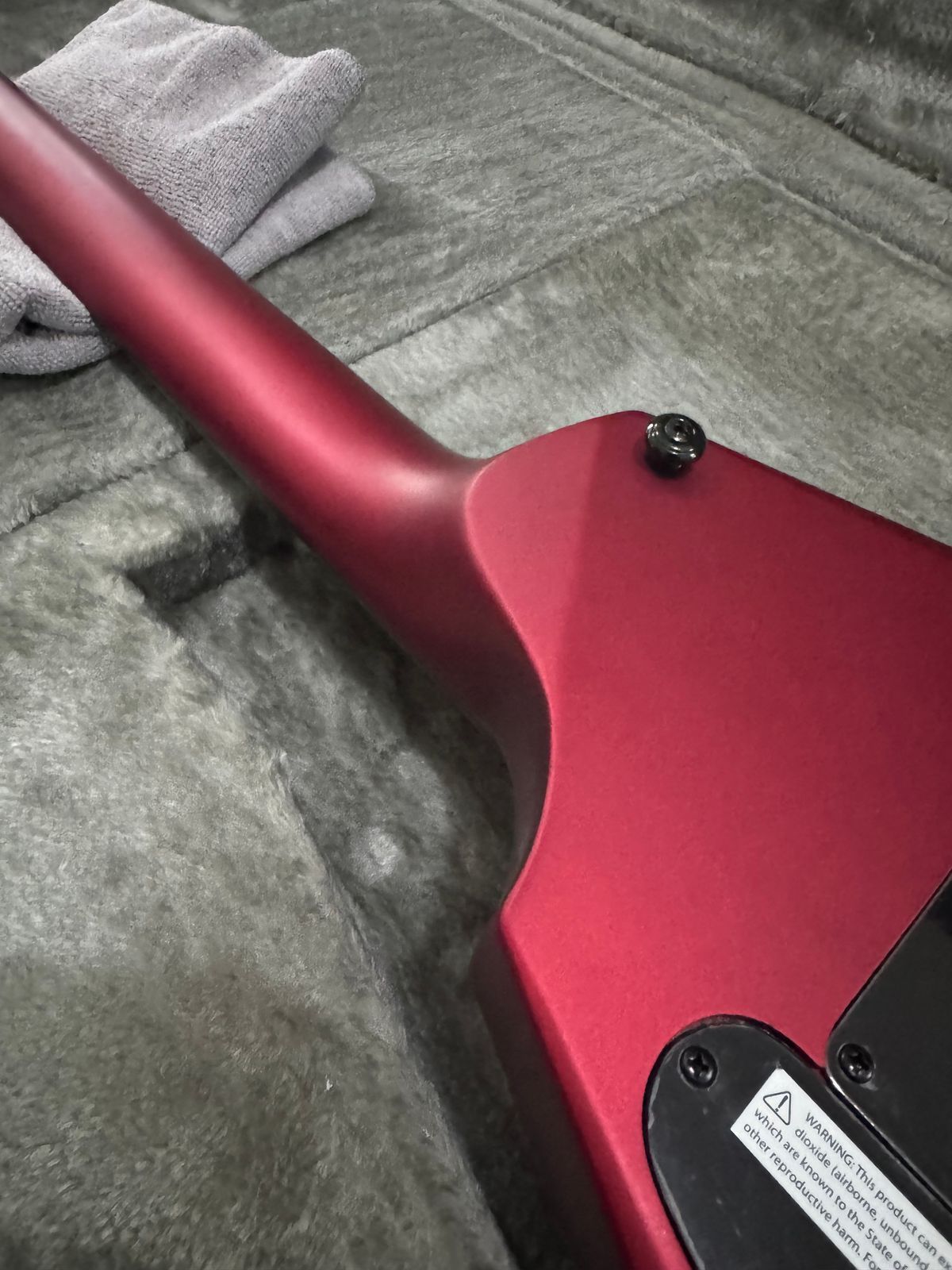 ESP LTD Arrow-1000 2021 - Present Candy Apple Red Satin - Image 9