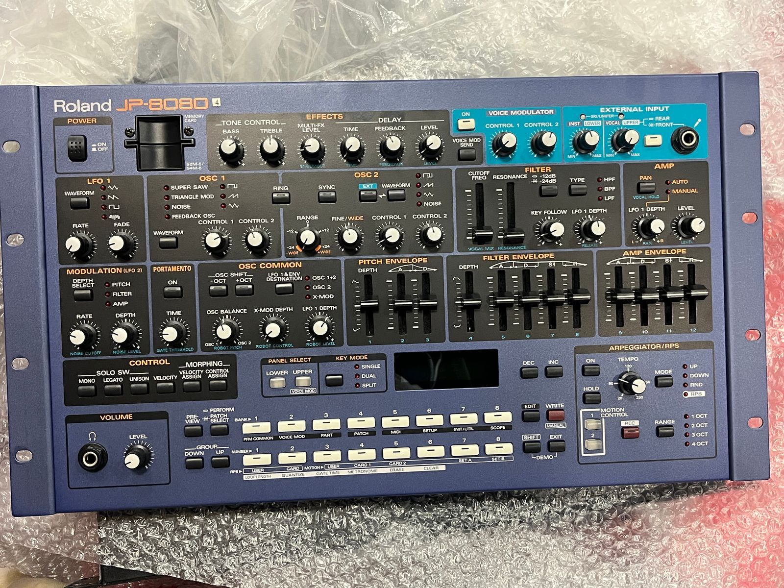 "Roland JP-8080 Synthesizer Module w/ SmartMedia Memory Card" - Image 2
