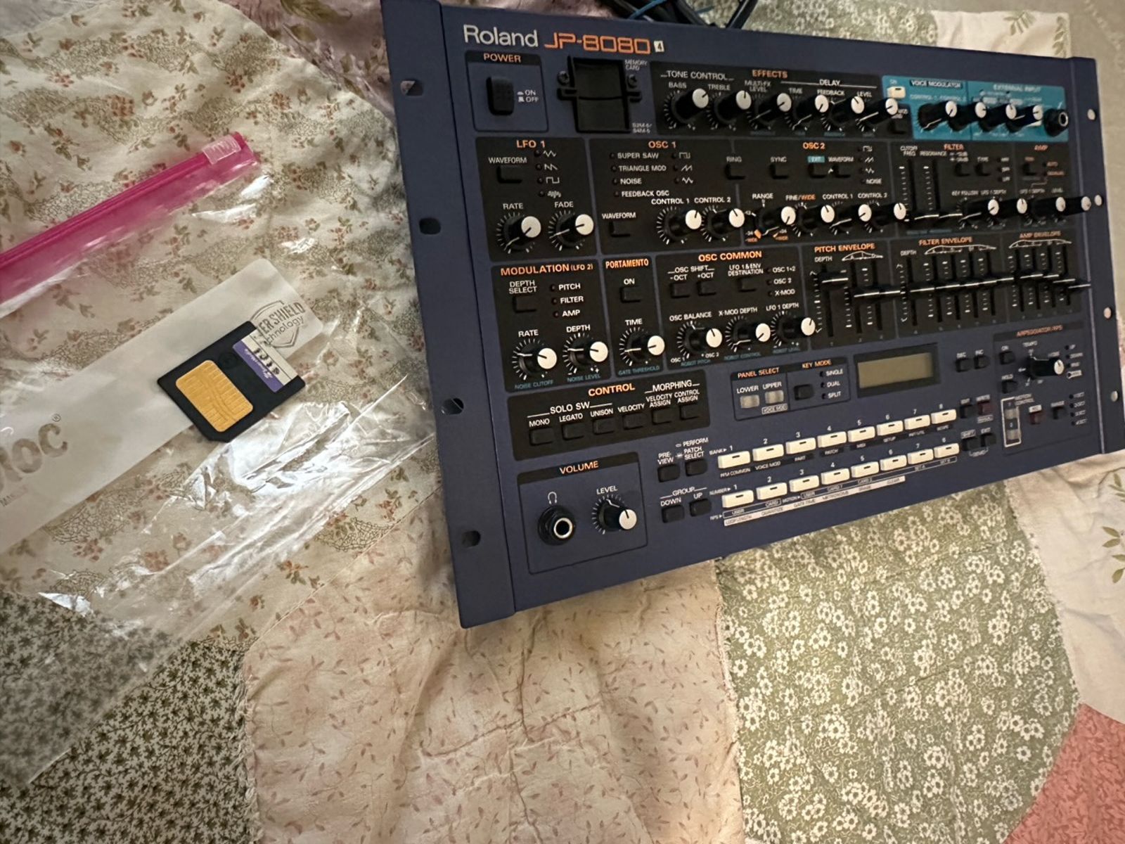 "Roland JP-8080 Synthesizer Module w/ SmartMedia Memory Card" - Image 3
