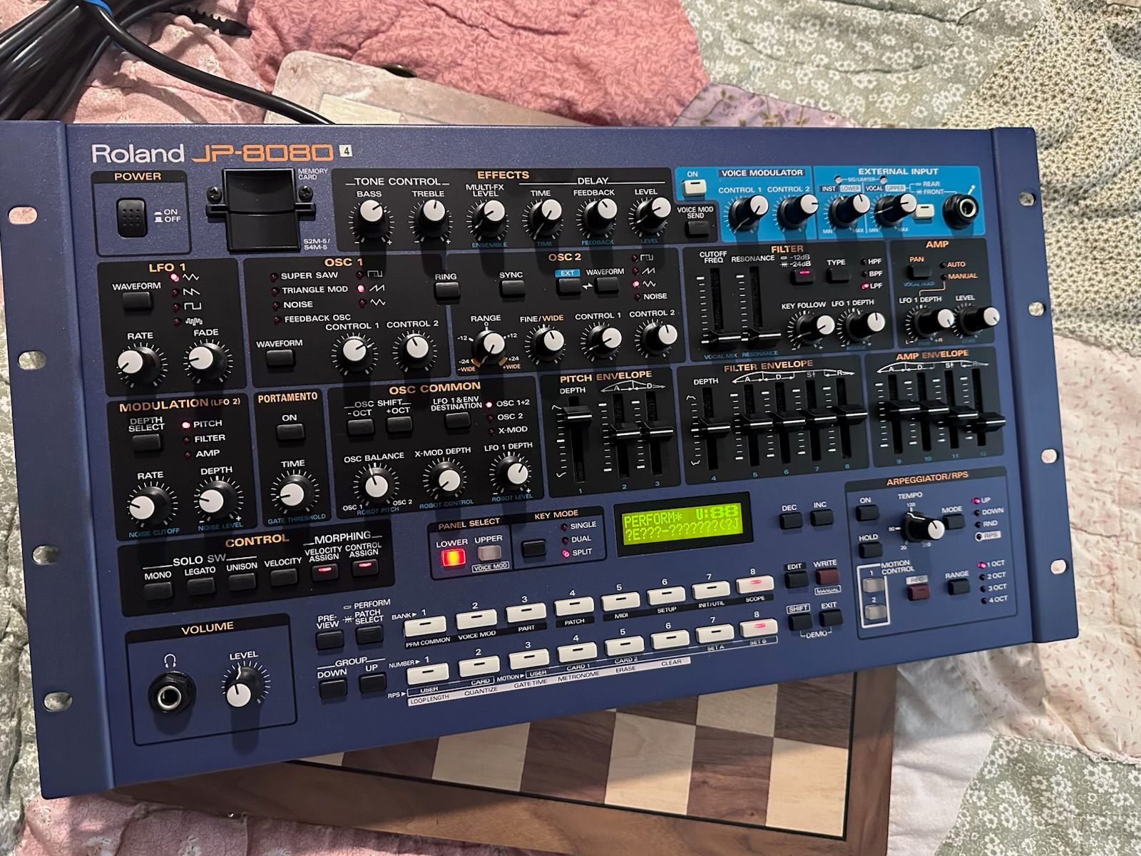 "Roland JP-8080 Synthesizer Module w/ SmartMedia Memory Card" - Image 4