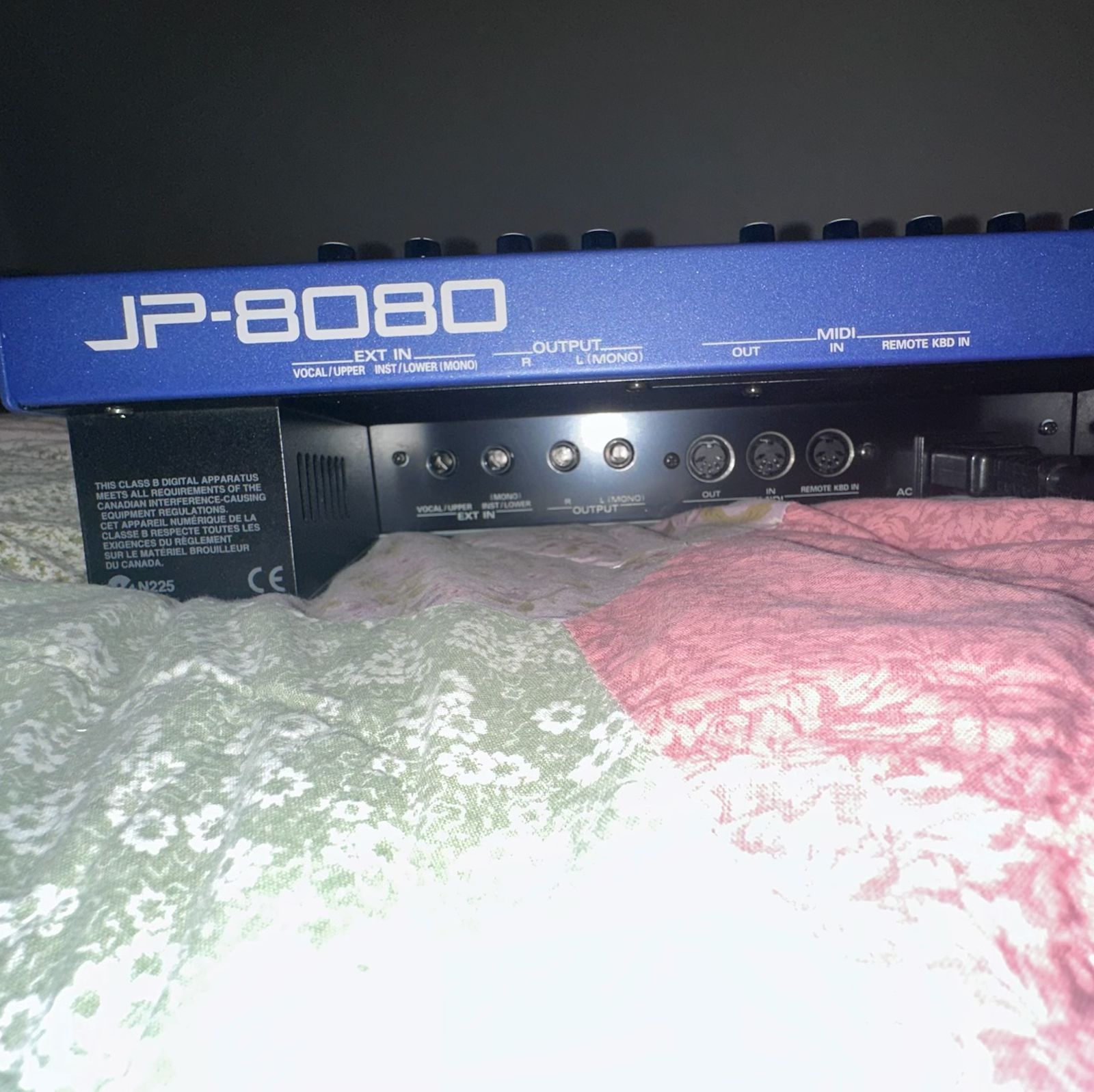 "Roland JP-8080 Synthesizer Module w/ SmartMedia Memory Card" - Image 8